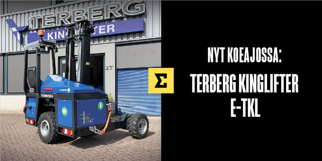 Terberg Kinglifter E-TKL – kuin diesel, mutta ilman päästöjä